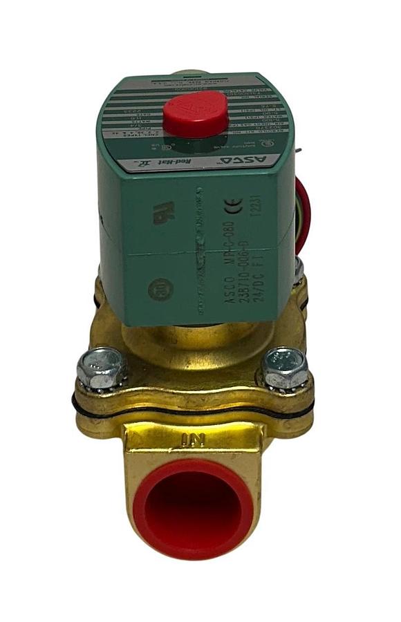 ASCO 8210G00924/DC / 8210G009 Red-Hat II SOLENOID VALVE 3/4'' 24VDC COIL NSMP