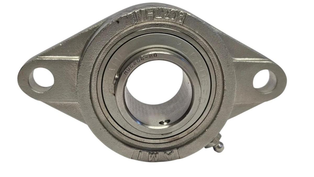 NEW AMI MFL206 2-BOLT FLANGE BEARING 2-1/4IN