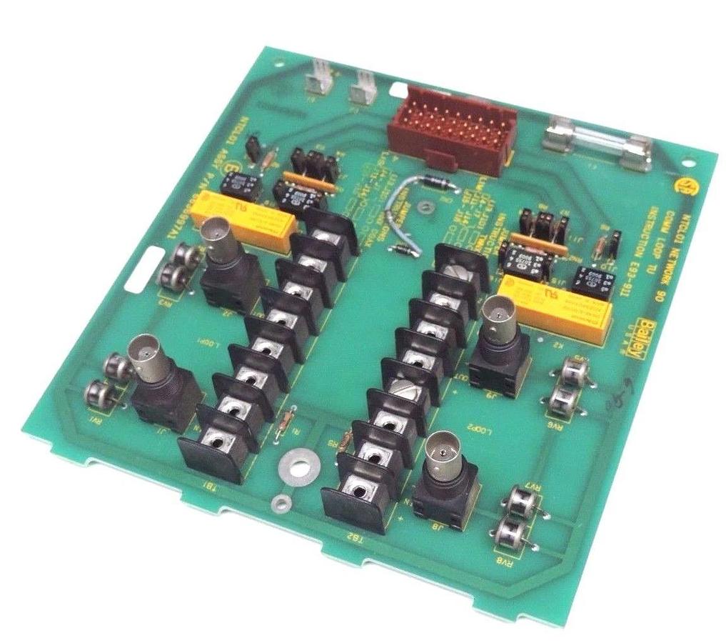 Used BAILEY CONTROLS 6636997A1 COMM LOOP TU 6636996C1, NTCL01 NETWORK 90