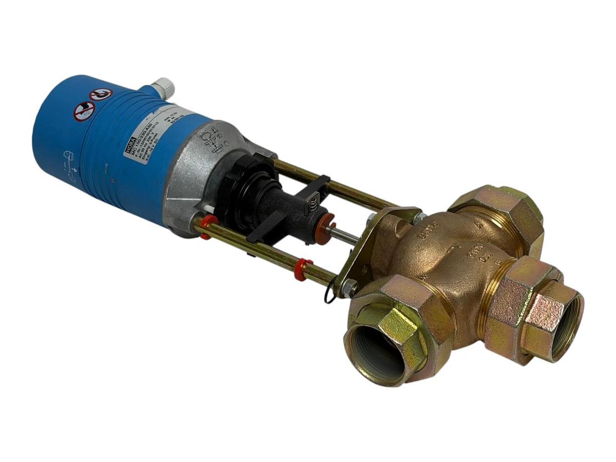 Hora MC100/230-A50 Electric Actuator 316RA-MMD 3-Way Mixing Valve 1.5"