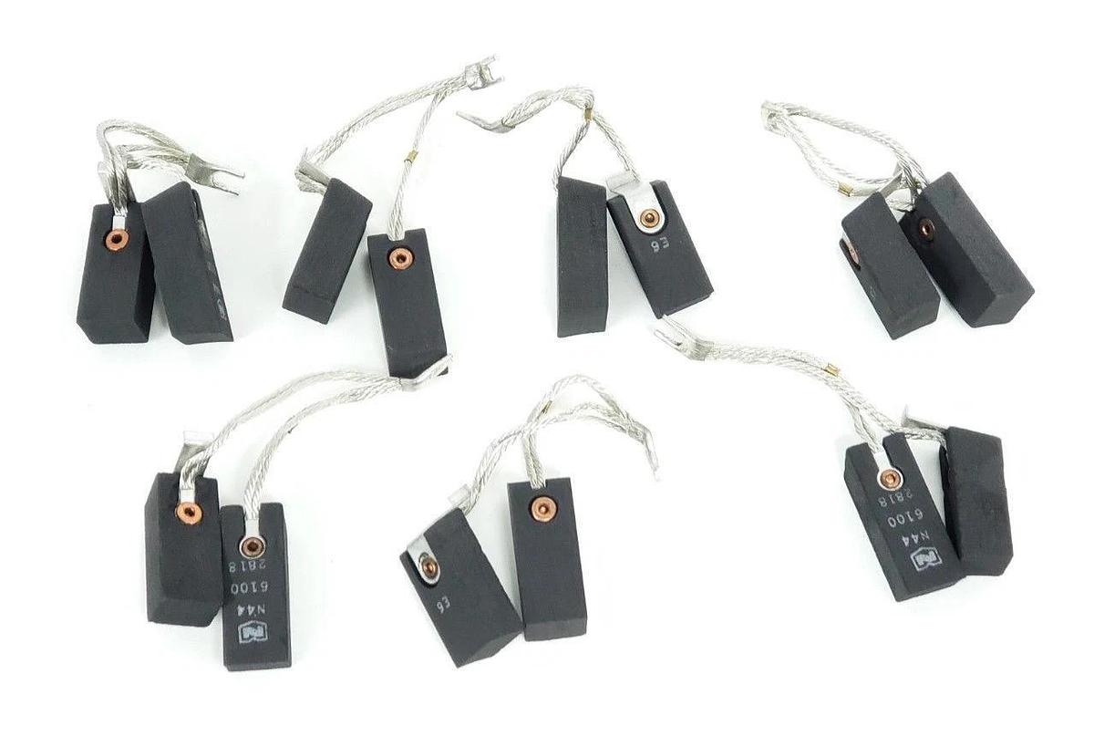 LOT OF 7 NEW NATIONAL N44 CARBON BRUSHES 6100 2818