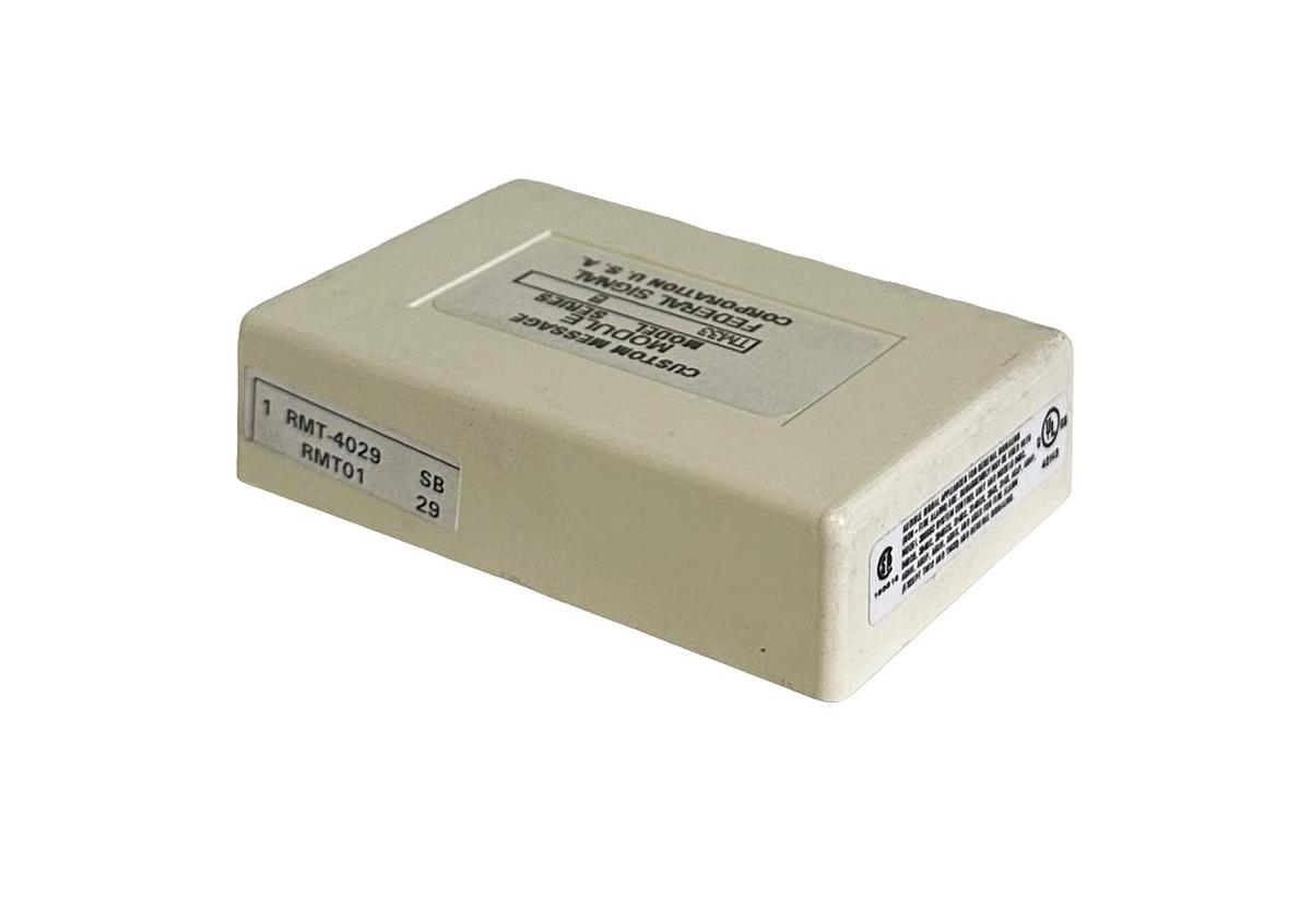 Used NEW FEDERAL SIGNAL TM33-SB / TM33SB CUSTOM MESSAGE MODULE SERIES B TM33 RMT-4029