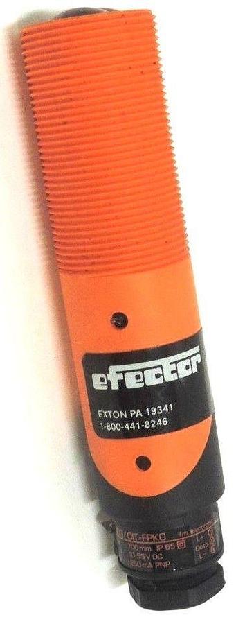 Used IFM EFECTOR OIT-FPKG PHOTOELECTRIC SENSOR OI5003, R: 700mm 10-55V DC OITFPKG