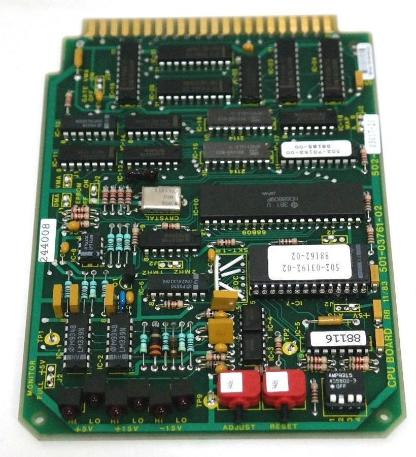 Used NIB GIDDINGS & LEWIS 502-03017-21 CPU BOARD 501-03761-02