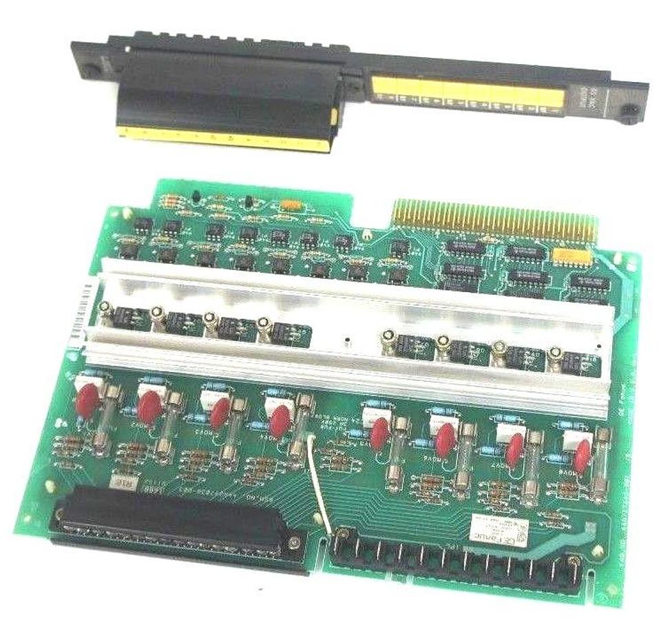 Used GE FANUC IC600BF904K OUTPUT MODULE WITH IC600FP904K FACEPLATE