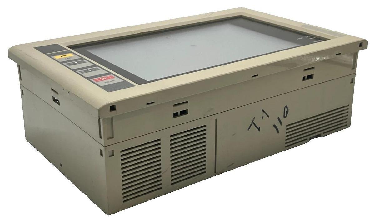 Used OMRON NT600M-DT211 10.4" Color Touch Screen HMI Panel W/ NT600M-LB122 Link Unit