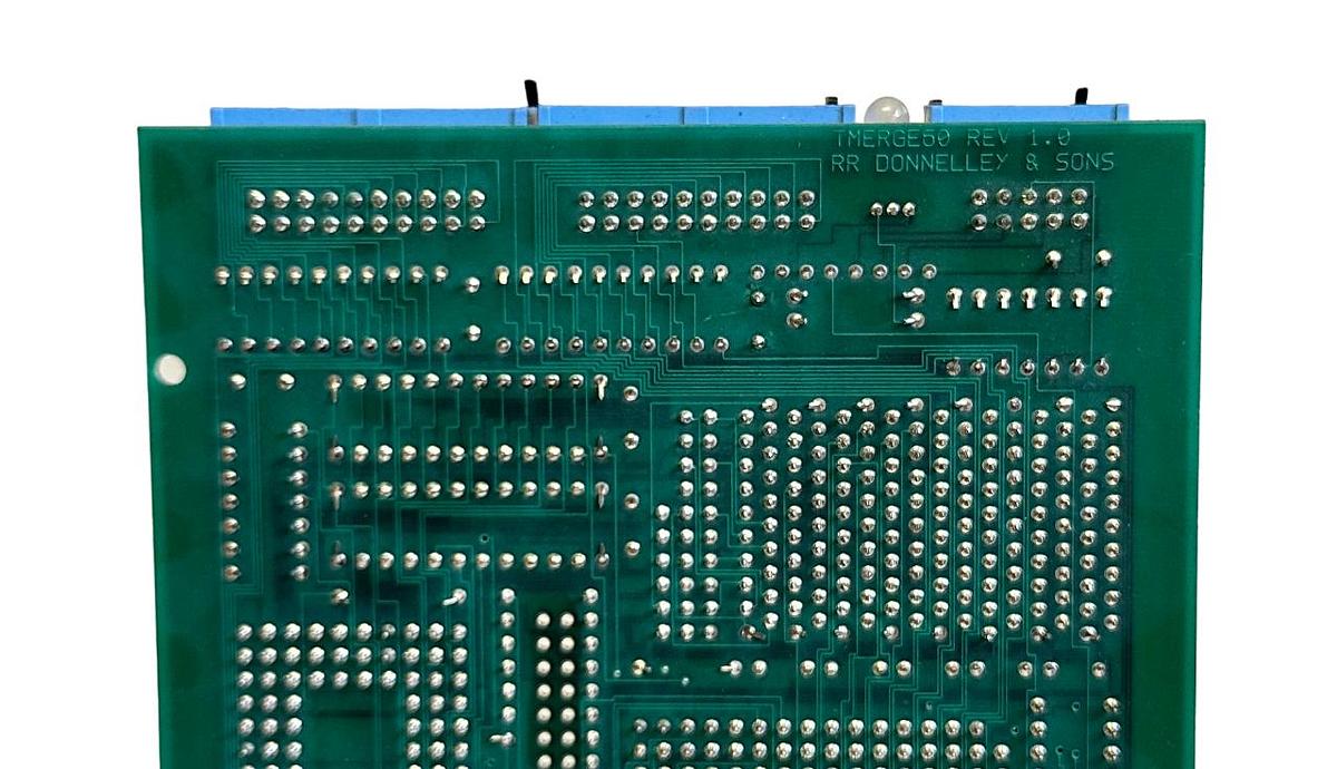 Used RR DONNELLEY & SONS TMERGE60 Rev. 1.0 CONTROL BOARD 9413