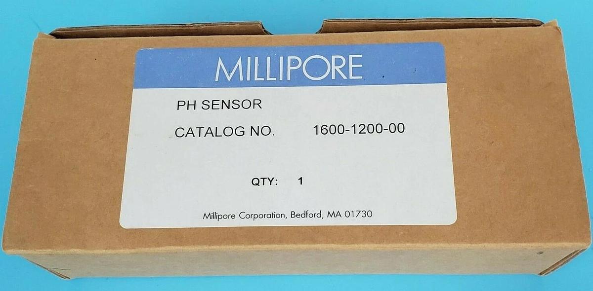 Used NIB MILLIPORE 1600-1200-00 PH SENSOR 1600120000