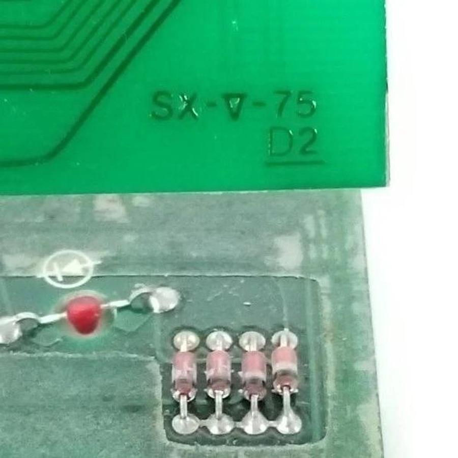 Used GENERIC SX-V-75-K-2 CONTROL BOARD W/ SX-V-75 BOARD D2
