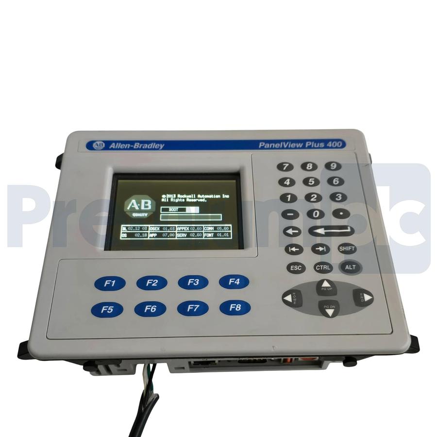 Used ALLEN BRADLEY 2711P-K4M20D8 /A Panelview Plus 6 400 KEYPAD TERMINAL 4.0" USPI