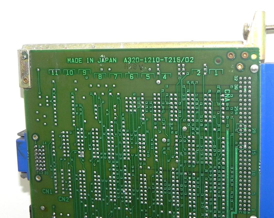 Used FANUC A16B-1210-0210/02B RF MAIN BUFFER BOARD A320-1210-T216/02