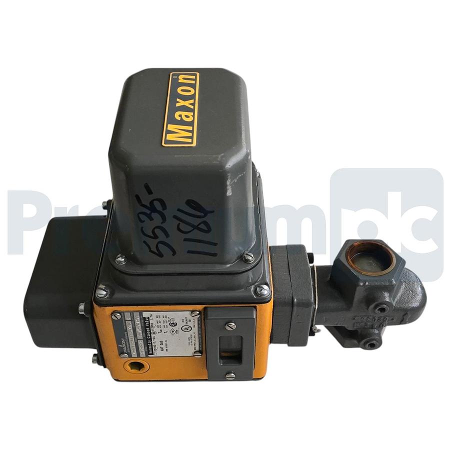 Maxon 125SMA11-AA11-BB23A0 1.25" NPT N/C Gas Safety Shut-Off Valve 115V/60Hz NEW