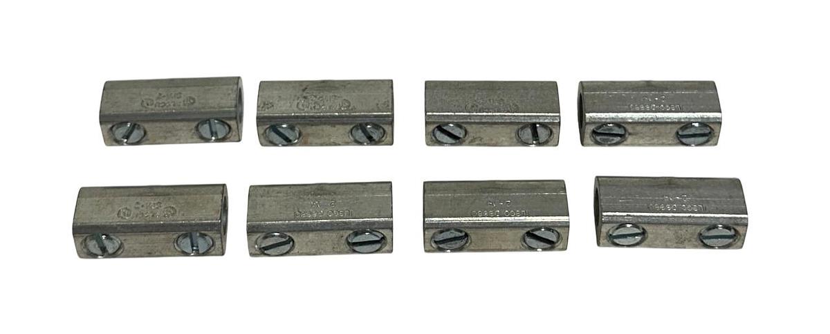 Used 8 ILSCO SPA-2 / D8680 / SPA2 ALUMINUM SPLICERS / REDUCERS 2-14 AL9CU 13397 NSNP