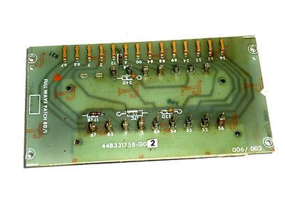 Used GENERAL ELECTRIC 44B331758-G02 BOARD 44B331758G02