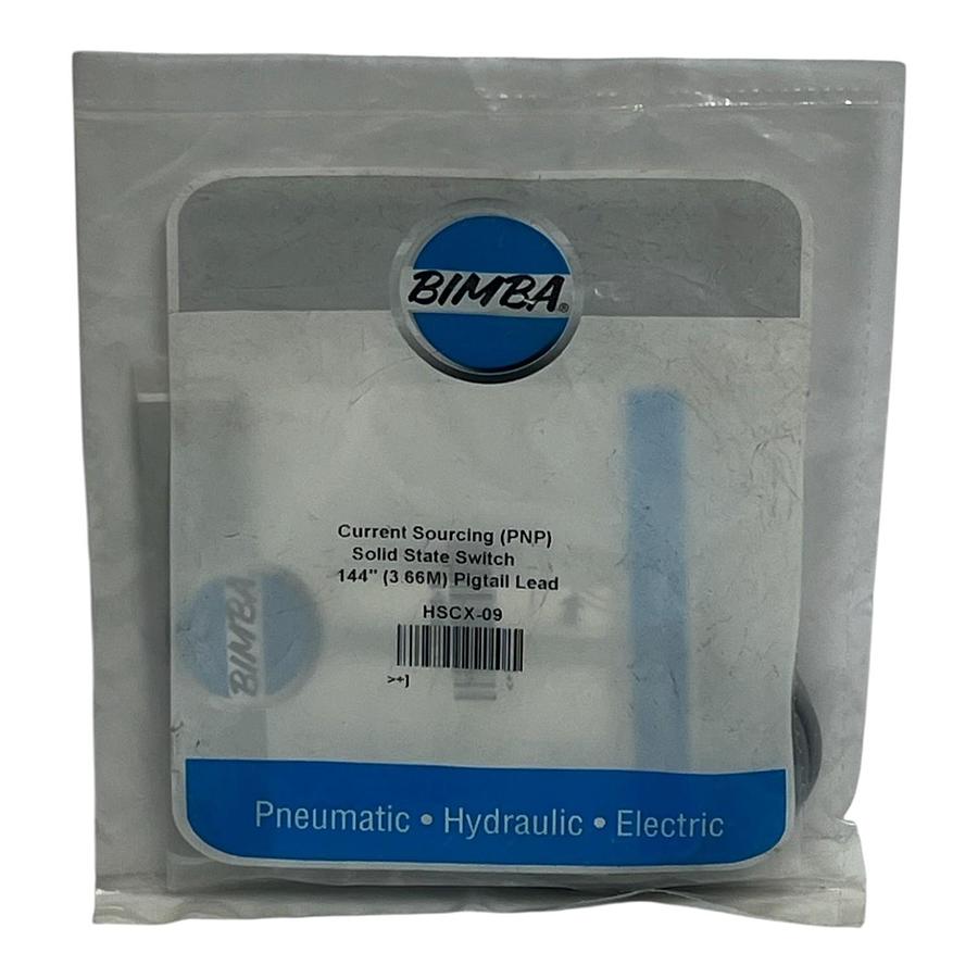 Bimba HSCX-09 Solid State Switch PNP 30VDC 1-1/16" Band - New Sealed Bag