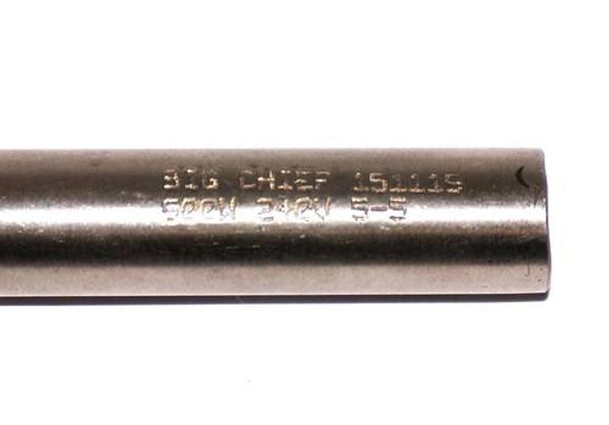 Used NEW BIG CHIEF 151119 CARTRIDGE HEATER 600W 240V 5-5 24903