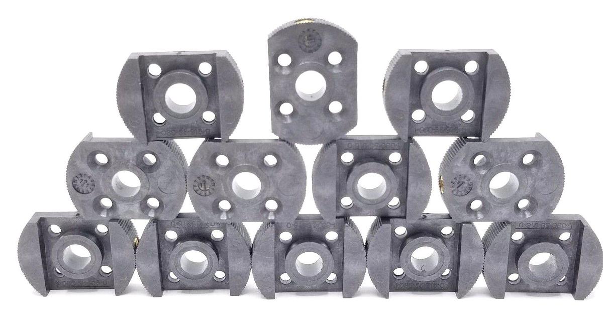 Used LOT OF 12 NEW KRONES 1-080-56-916-0 SHAFT SUPPORT BRACKETS 1080569160