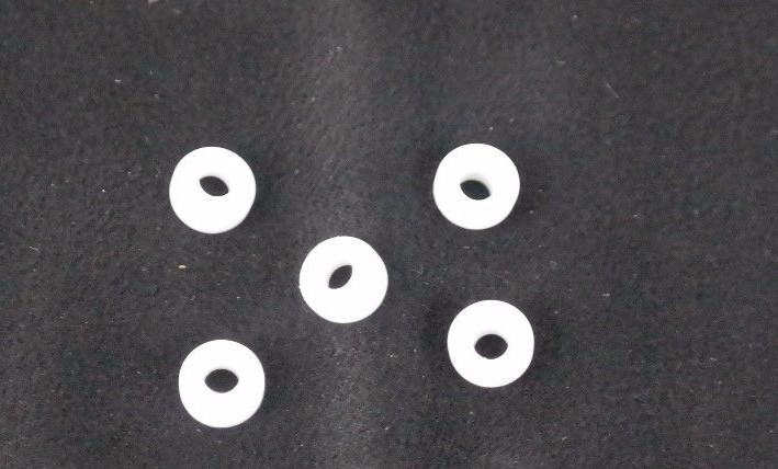 Used LOT OF 5 NEW WATERS WC016877 TEFLON REDUCING ADAPTERS