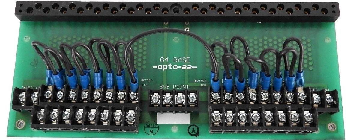 Used OPTO 22 005158G1 PC BOARD G4 BASE 24VDC