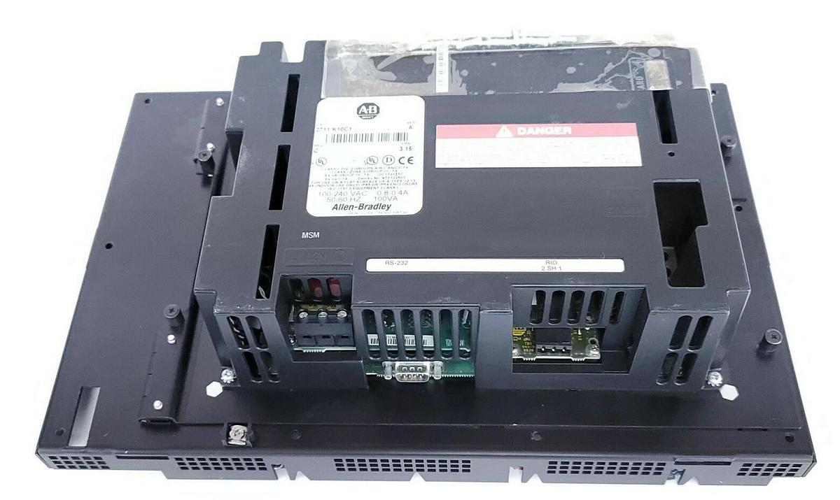 Used ALLEN BRADLEY 2711-K10C1 SER. A REV. C FRN. 3.15 PANELVIEW 2711K10C1 (FOR PARTS)