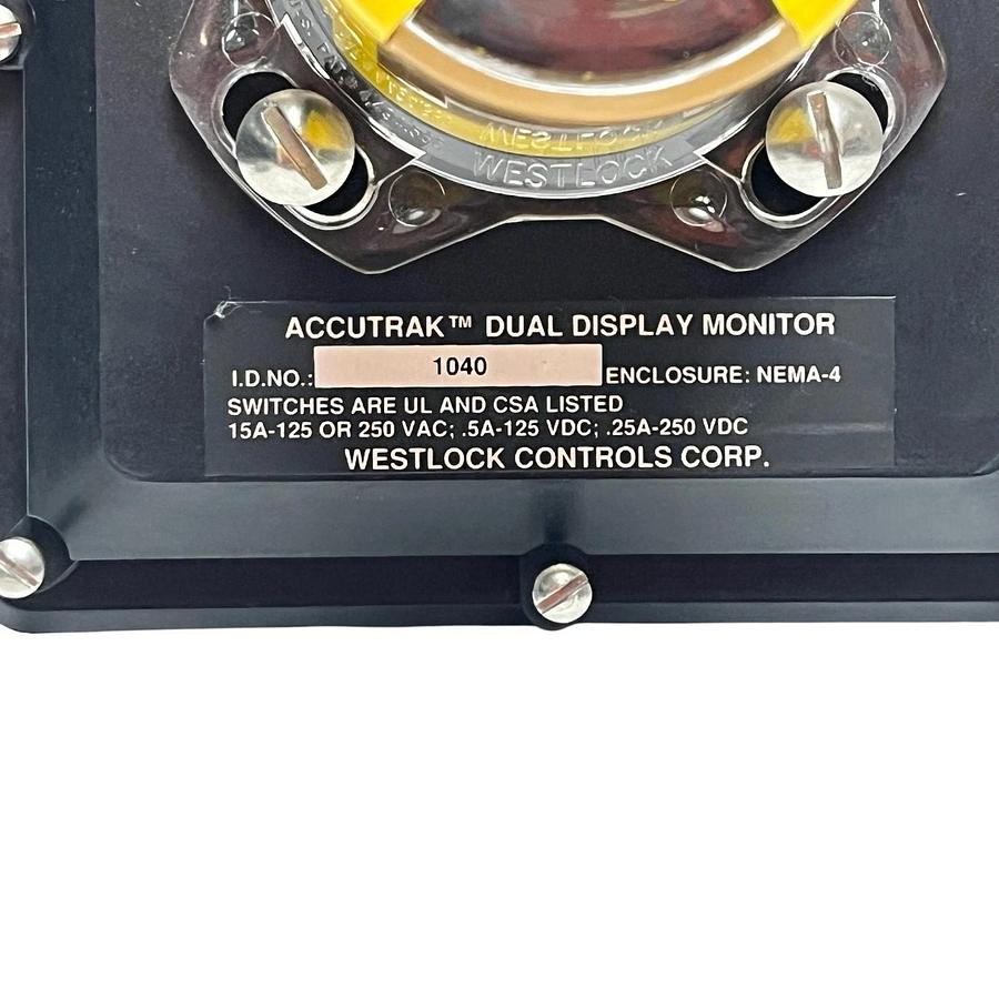 Asahi 1" Type-21 Ball Valve Westlock 1040 Monitor 79P Pneumatic Actuator - NSNP