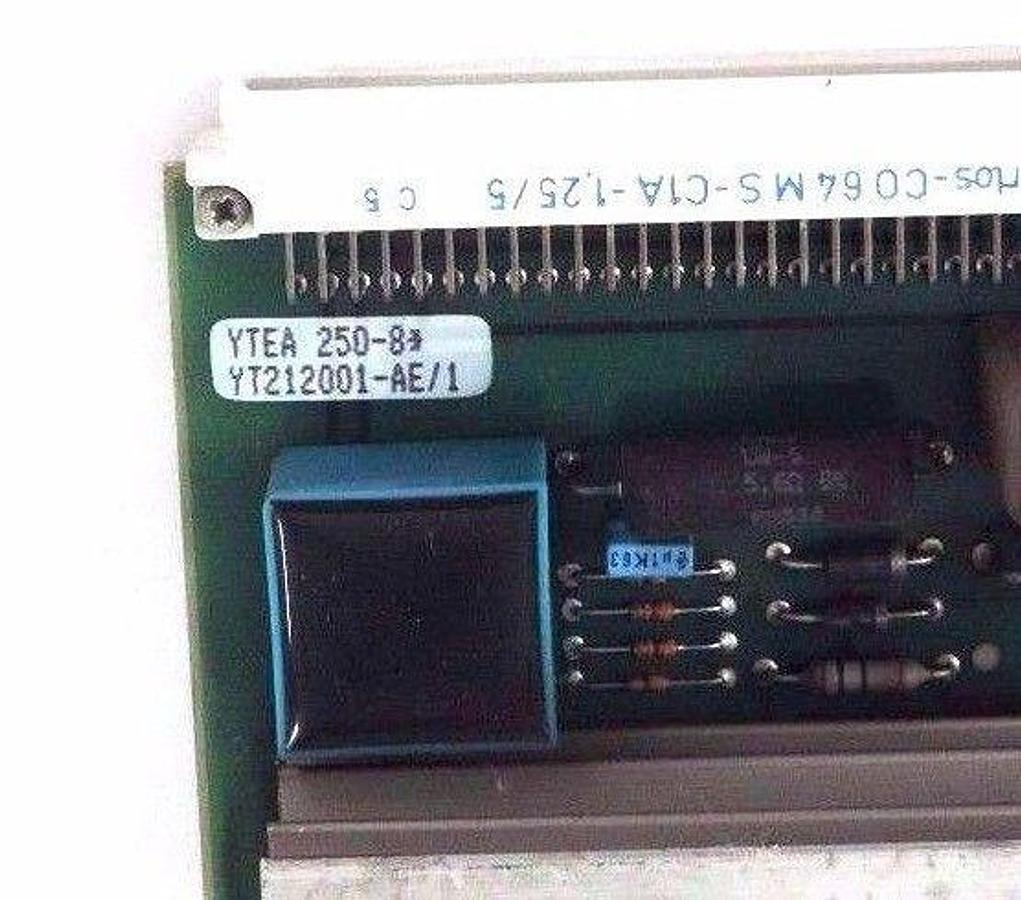 Used ASEA BROWN BOVERI YTEA 250-8 POWER SUPPLY SERVO DRIVE YTEA2508 YT212001-AE/1