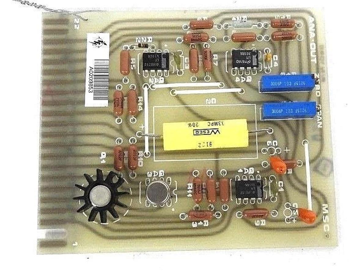 Refurbished REPAIRED MOISTURE SYSTEMS 1080 ANALOG OUTPUT CARD