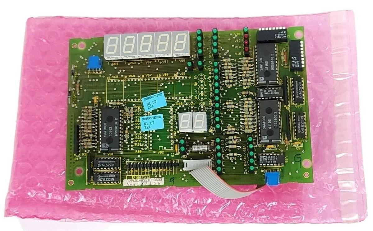 Used SIEMENS C79451-A3210-A502 DISPLAY BOARD C79451-A3210-A500 C79451A3210A502