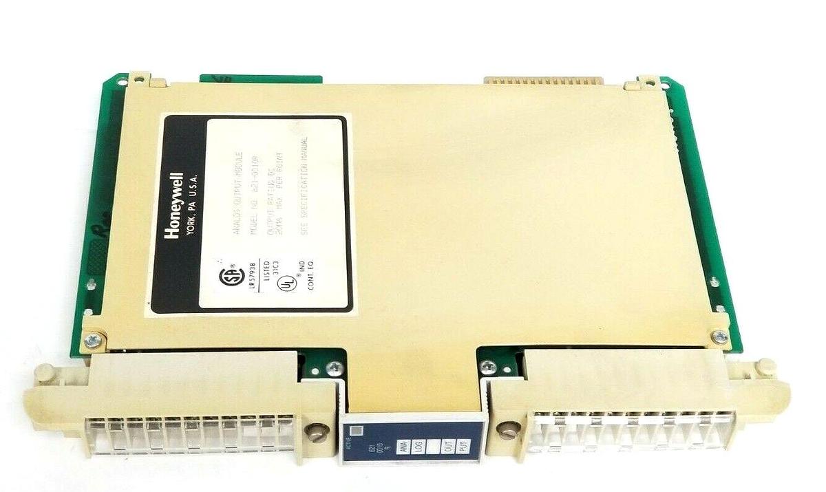 Used HONEYWELL 621-0010R ANALOG OUTPUT MODULE 621-0010-AR