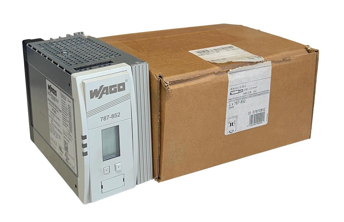 Used WAGO 787-852 / 07870852 EPSITRON PRO Power POWER SUPPLY 400-500VAC IN 24VDC NSMP