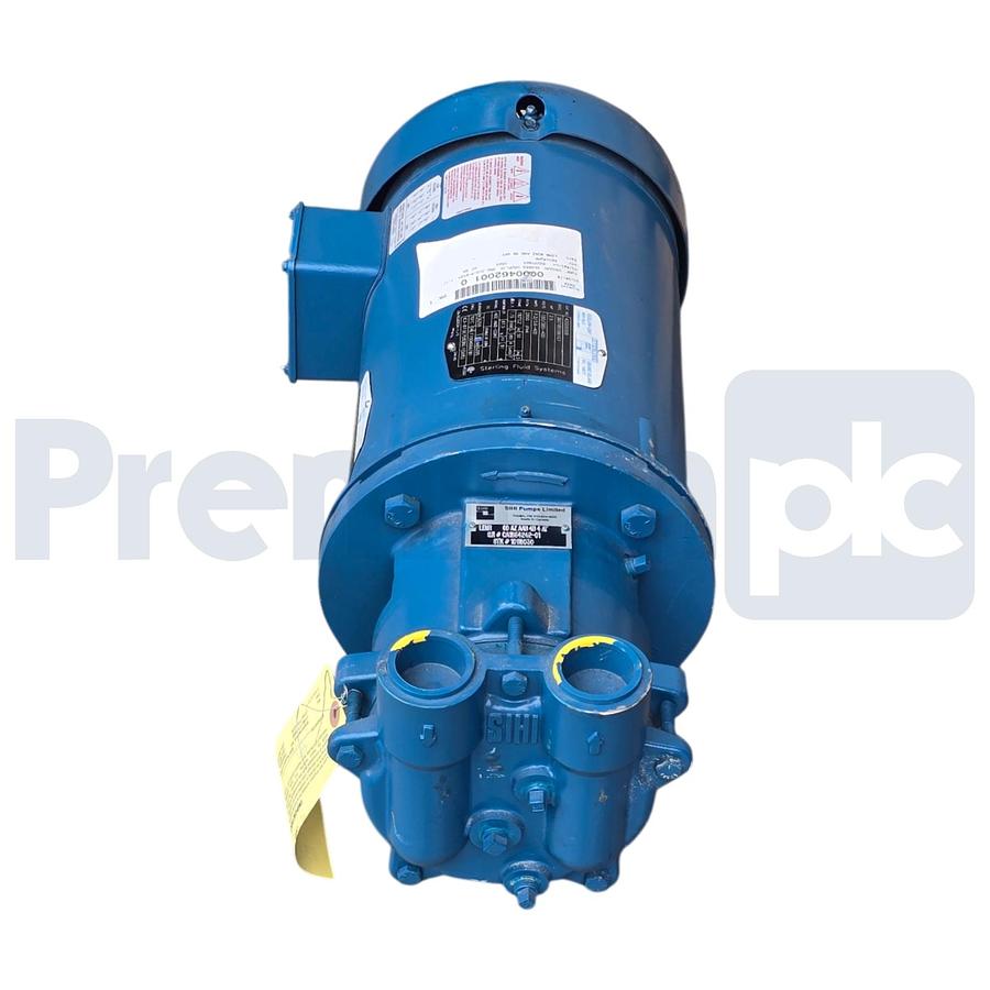 Used Sterling SIHI LEMR-60-AZ-AAB-4B-4AT Liquid Ring Vacuum Pump 316 SS, 2.5/3HP 3Ph