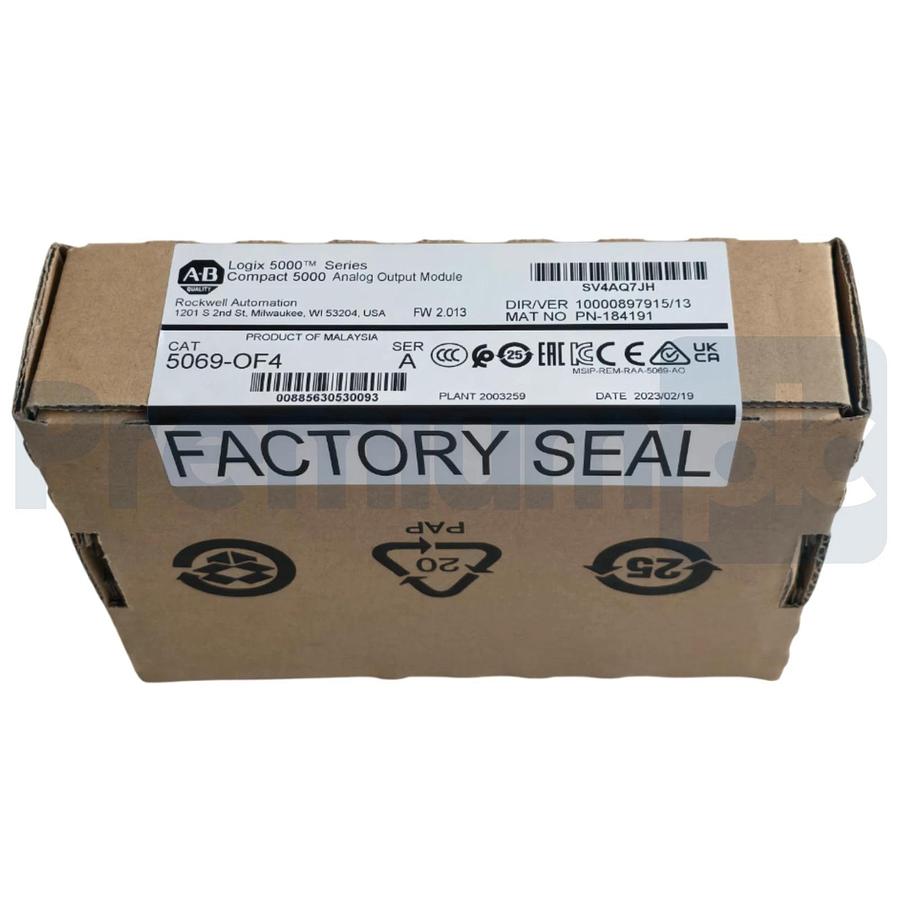Used Allen Bradley 5069-OF4 /A Compact 5000 4-Ch Analog Output Module 5069OF4 NSFS 885630530093