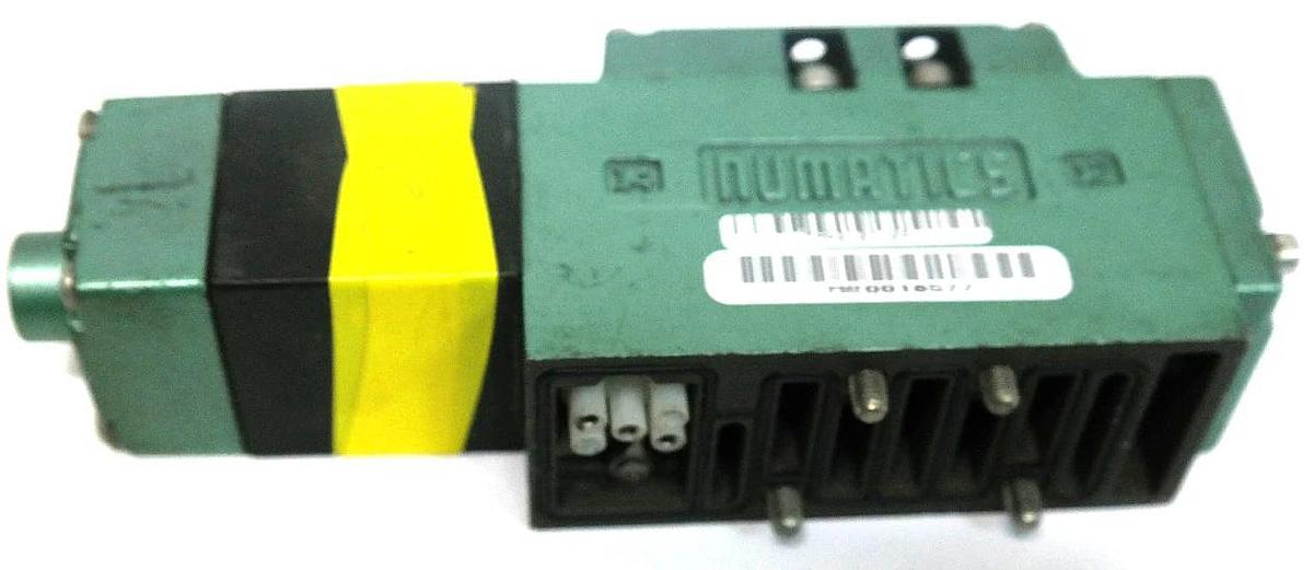 Used NUMATICS I12SA400K ISO VALVE ASSEMBLY 120 V 50/60 HZ 11 AMPS 150 PSIG AIR