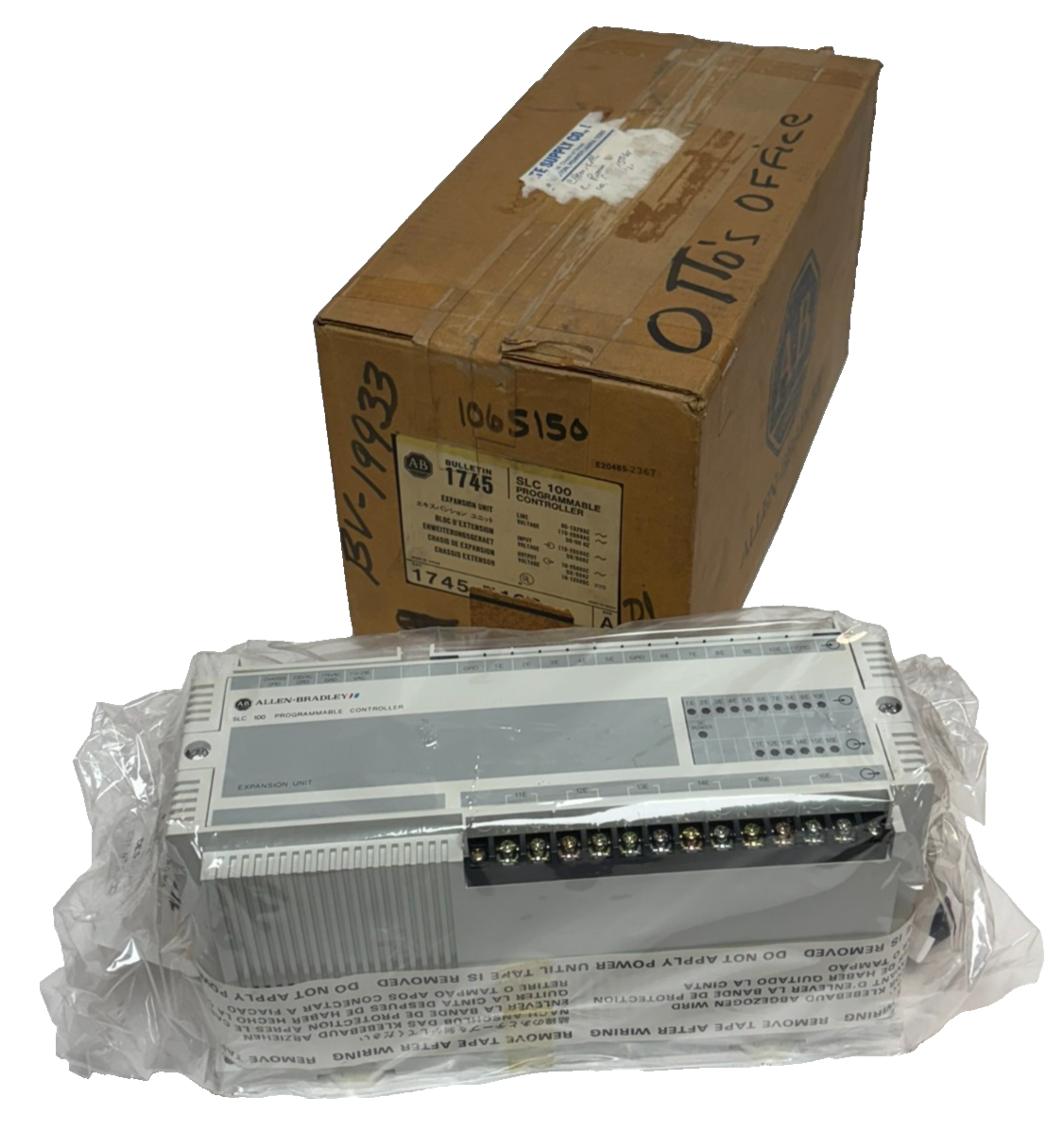 Used Allen-Bradley 1745-E102 SLC 100 Expansion Unit Series A - NEW SURPLUS