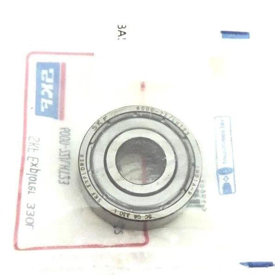Used LOT OF 6 NEW SKF 6000-2Z/LHT23 BALL BEARINGS 10MM BORE 26MM OD 8MM WIDTH