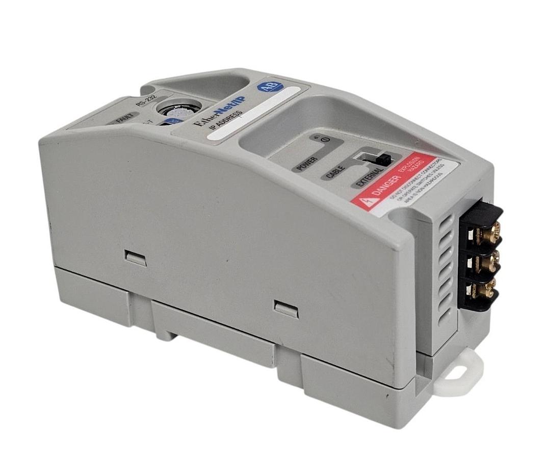 Used Allen Bradley 1761-NET-ENIW /D MicroLogix Series EtherNet/IP Interface Module