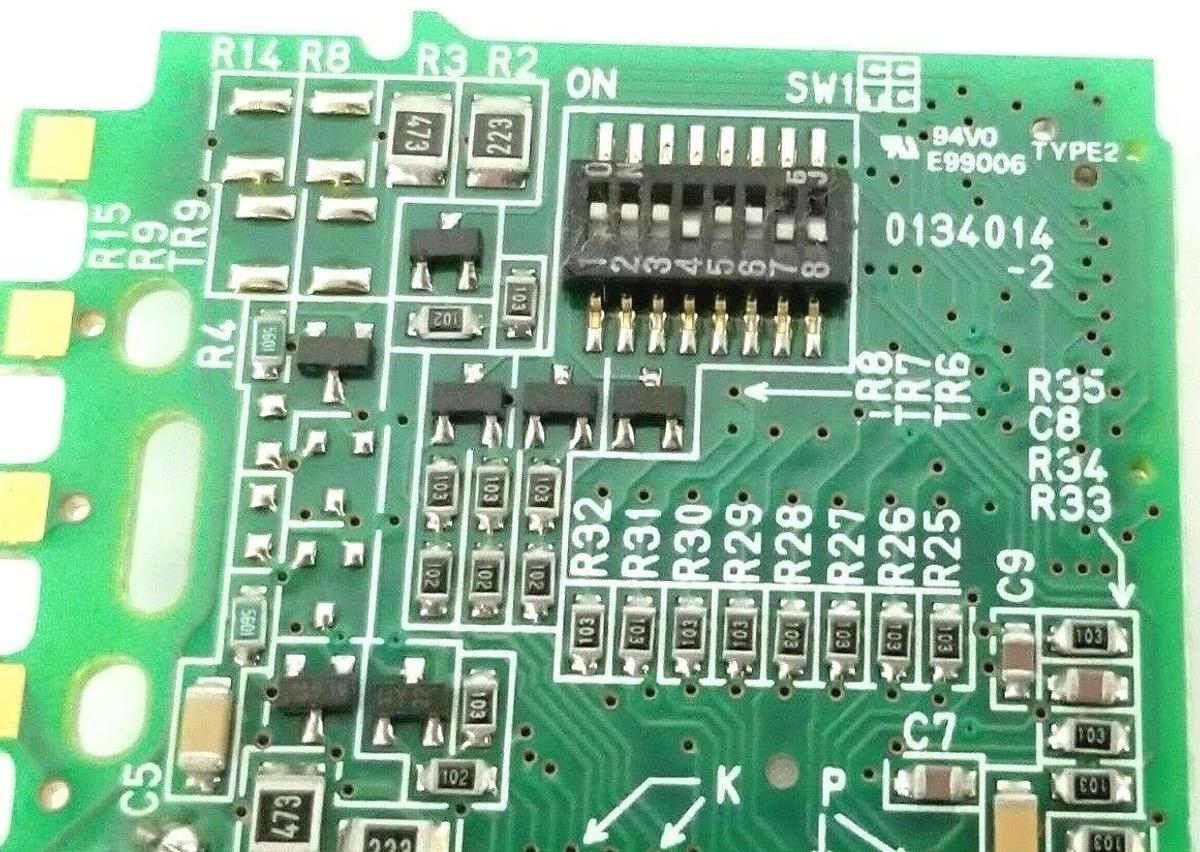 Used KOYO ELECTRONICS KCV-4.6S-C I/O CONTROL BOARD 0134014-2 TYPE: 2 KT-V4S-C-D