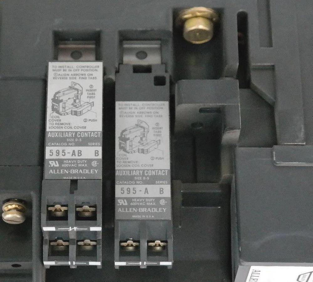 Used ALLEN BRADLEY 123166 DC CONTACTOR 280AMP, 550VDC, 115V COIL