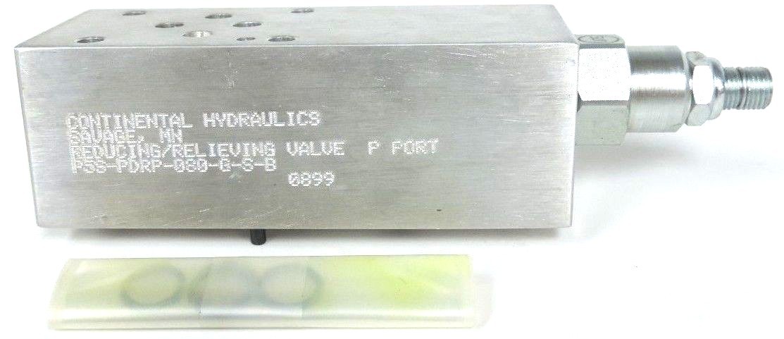 Used NEW CONTINENTAL HYDRAULICS P5S-PDRP-080-G-S-B REDUCING VALVE P5SPDRP080GSB