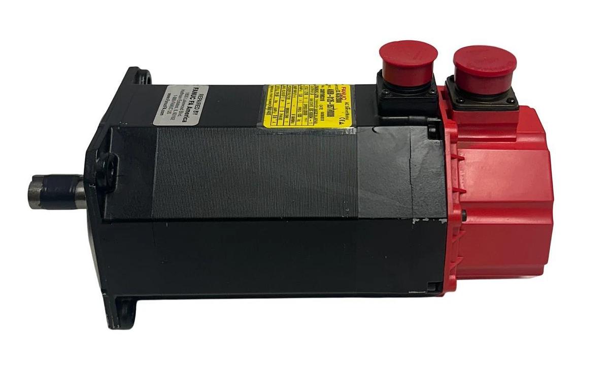 Refurbished FANUC A06B-0126-B577#0008 / A06B0126B5770008 AC SERVO MOTOR aC6/2000 0.6kW REP
