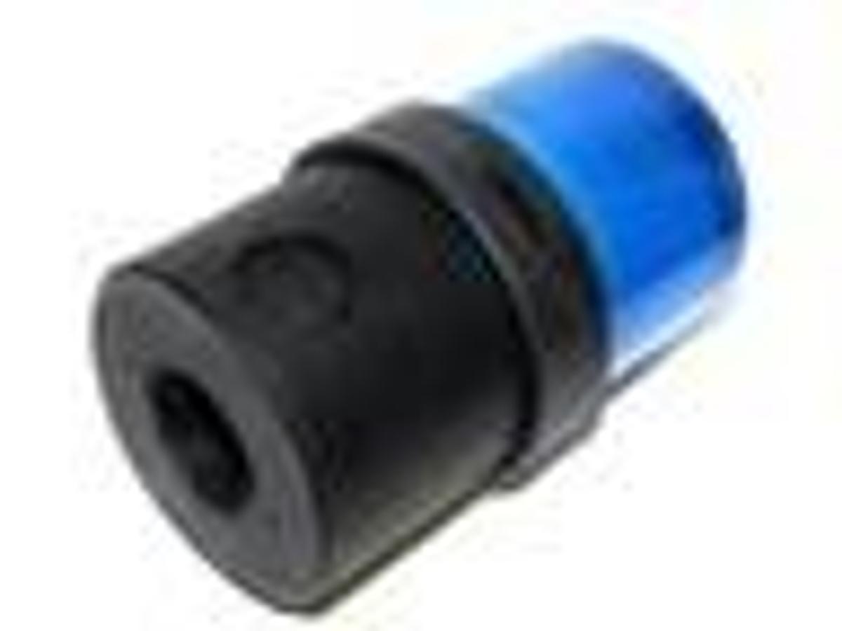 NIB TELEMECANIQUE XVBL36 BLUE STEADY BEACON BA15D10W MAX. UE:12...230V