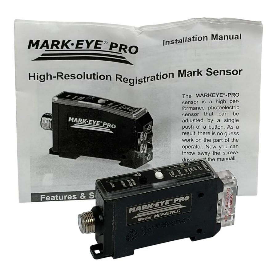 Tri-Tronics MEP45WLC Mark-Eye Pro Registration Mark Photoelectric Sensor - New