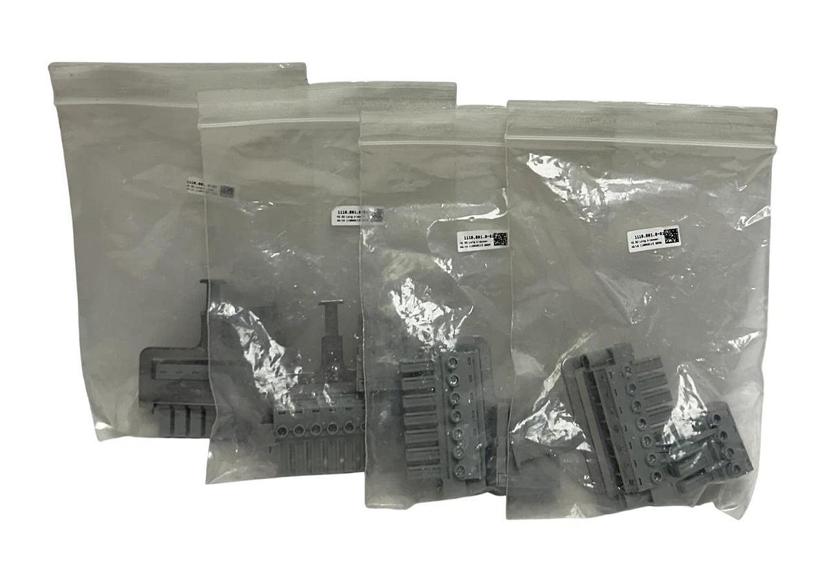 4 PHOENIX CONTACT 1110.801.0-01 / 1110801001 POWER SUPPLY TERMINALS NSMP