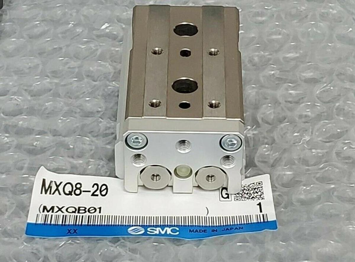 NEW SMC MXQ8-20 SERIES MXQ AIR SLIDE TABLE CYLINDER MXQB01 MXQ820