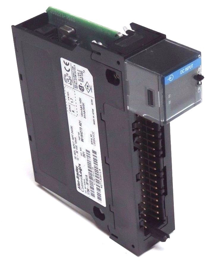 Used ALLEN BRADLEY 1756-IB16I/A INPUT MOUDLE SER A F/W REV 1.7 CAT REV D01 1756IB16IA