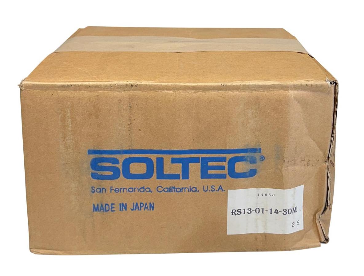 Used 25 SOLTEC RS13-01-14-30M / RS13011430M CHART PAPER ROLLS 30M NSMP