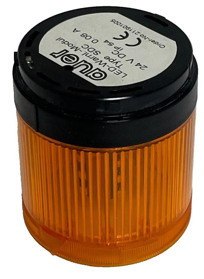 Auer Signal LED Steady Light Module Type SDC 24V DC 0.08A Orange/Amber 211901005