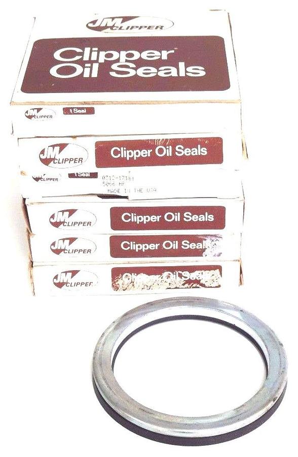 Used LOT OF 6 NIB JM CLIPPER 0312-17181 OIL SEALS 031217181, 5066 HP