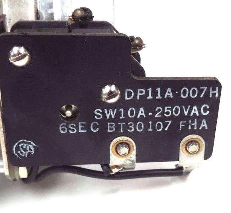 NIB TALLY DP11A-007H DELAY TIMER SW10A, 250VAC, 6SEC., BT30107, DP11A007H