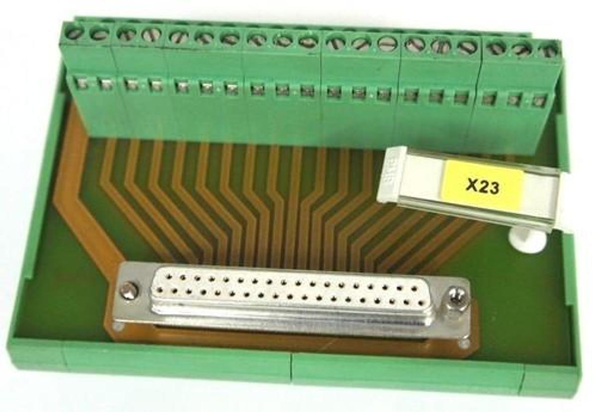 Used PHOENIX CONTACT 2281212 TERMINAL BOARD FLKM-D37 SUB/S
